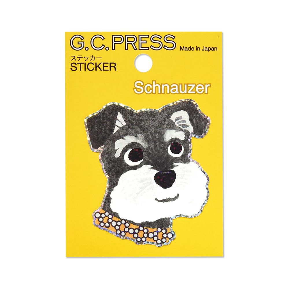 Amazon.co.jp: G.C.PRESS（ジーシープレス）ステッカー 犬顔